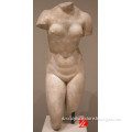 white marble naked headless woman statue indoor decoration